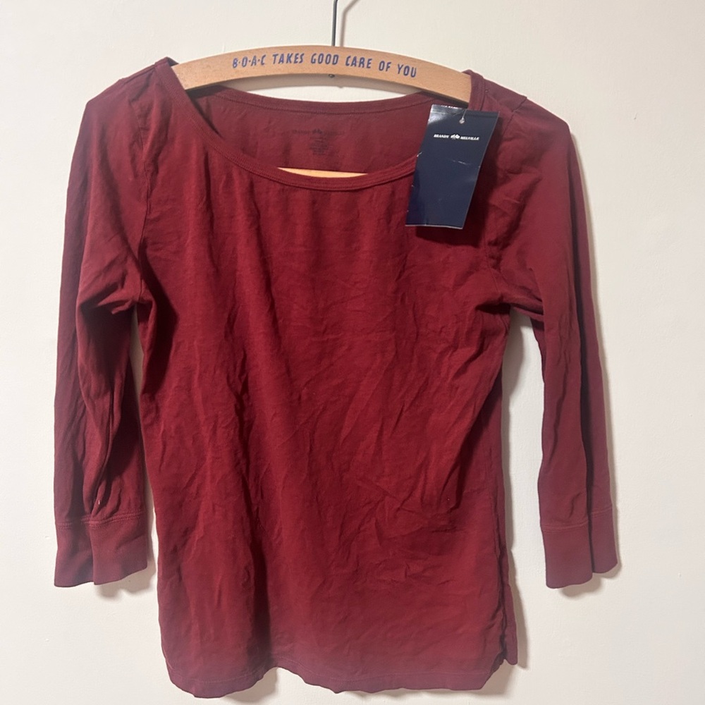 Brandy Melville Burgundy Blouse